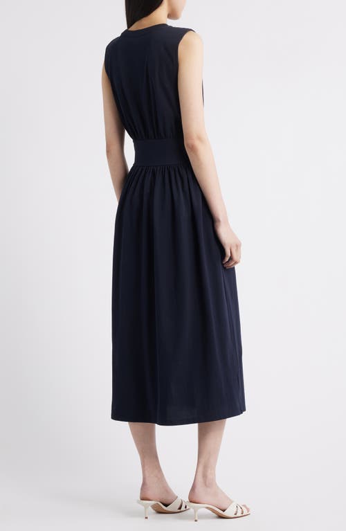 Frame The Banded Organic Cotton Jersey Dress