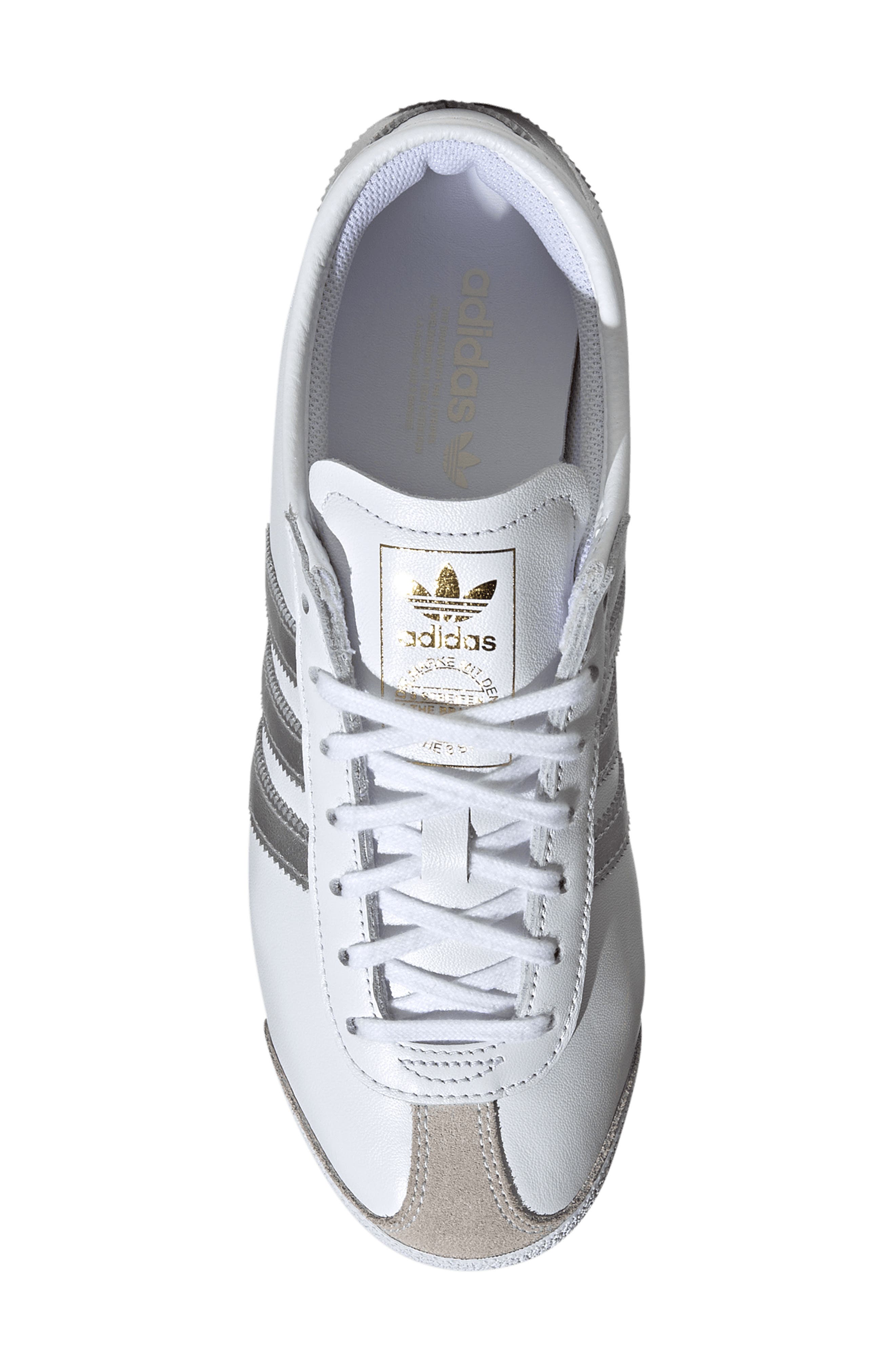 adidas Italia 70s Shoe, Alternate, color, White/ Silver Met/ Cream White