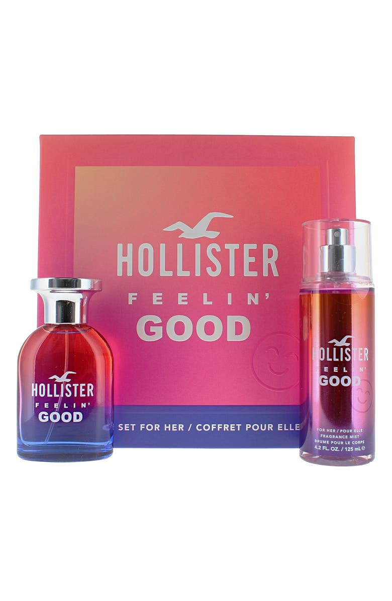 HOLLISTER Feelin' Good For Her 2-Piece Fragrance Gift Set $59.95 Value, Main, color,