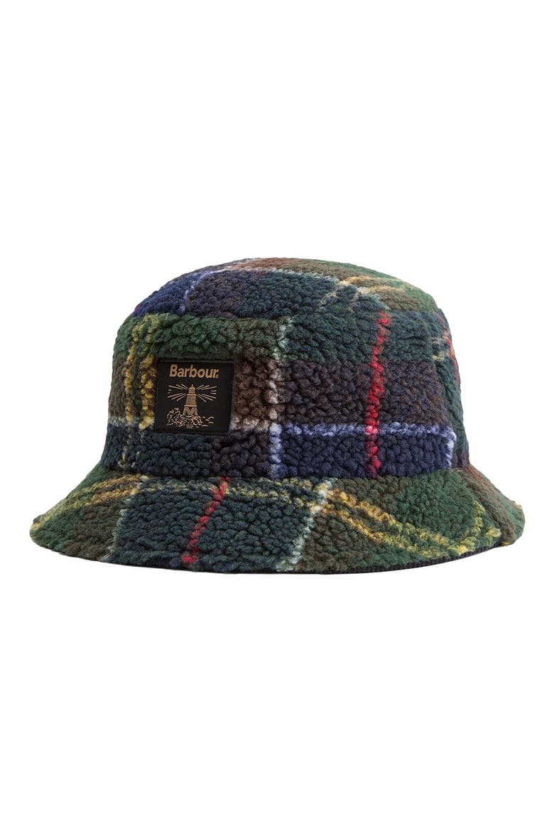 Field Fleece Bucket Hat, Main, color, CLASSIC TARTAN