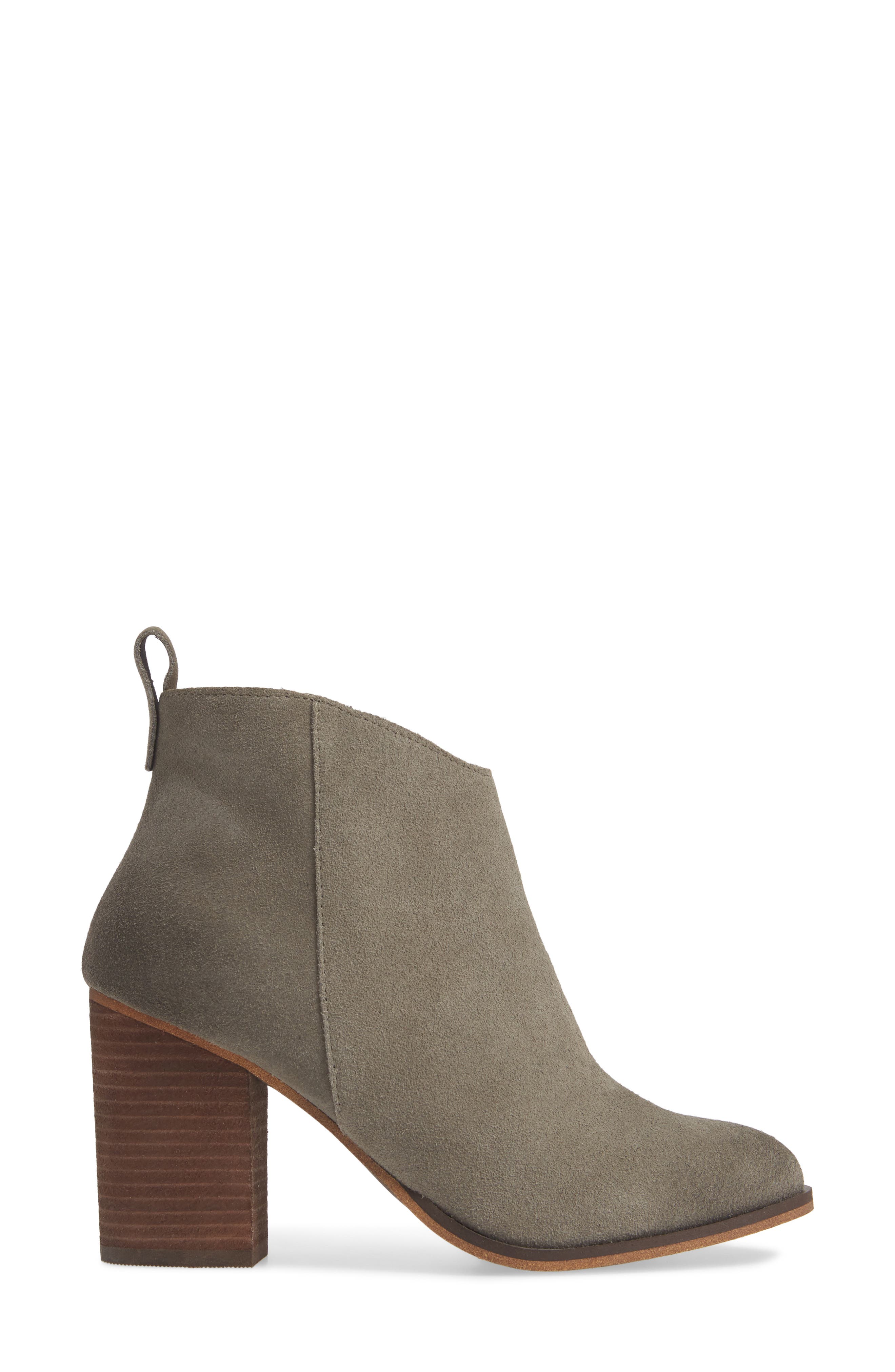 Lance Block Heel Bootie, Alternate, color, GREY SUEDE
