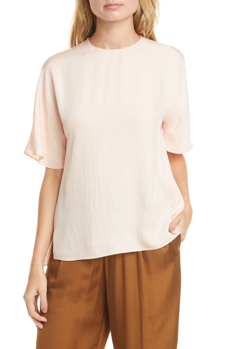Vince Crinkle Top, Main, color,