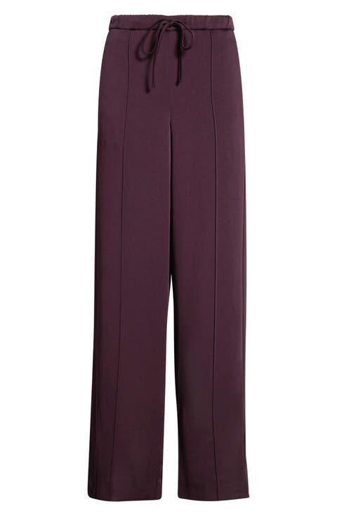Pintuck Drawstring Pants