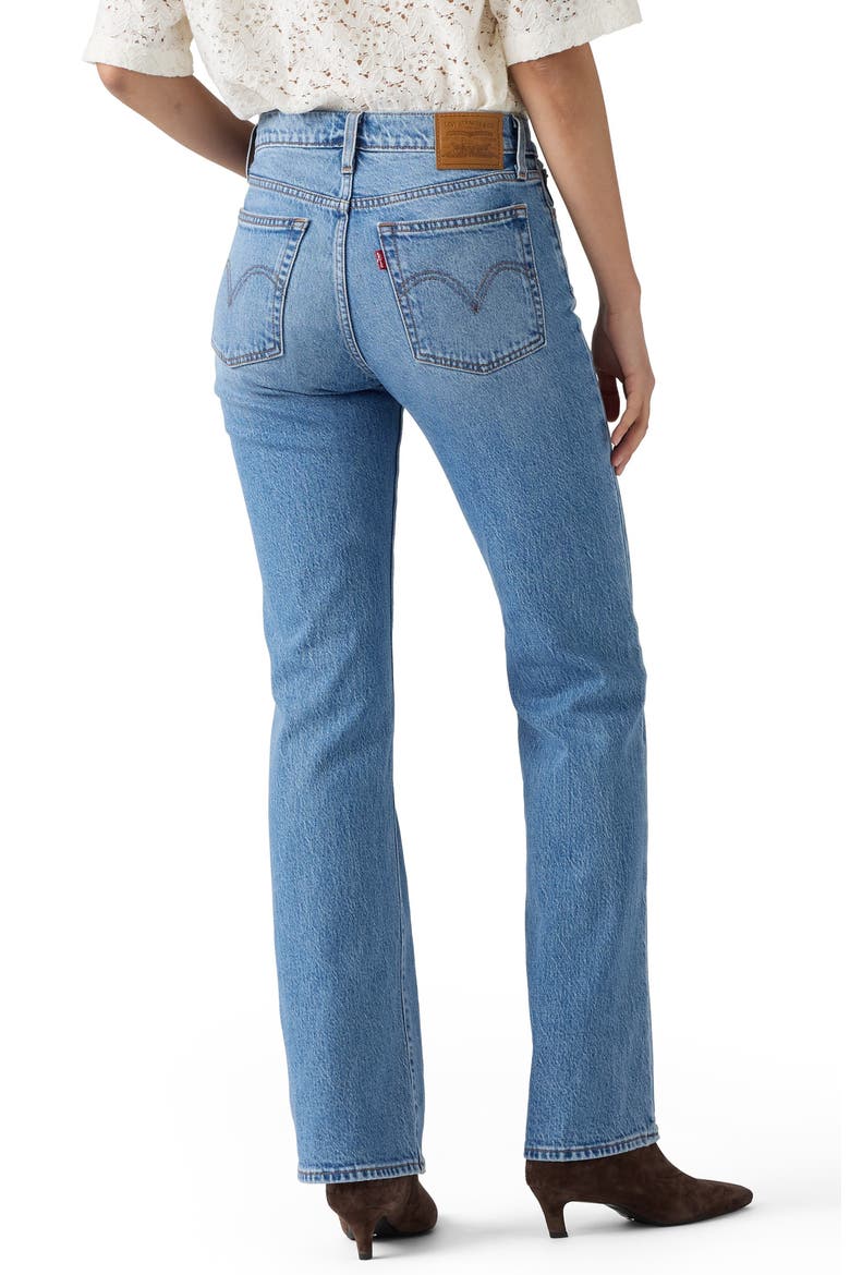 Wedgie High Waist Bootcut Jeans, Alternate, color, PROBABLY HERE