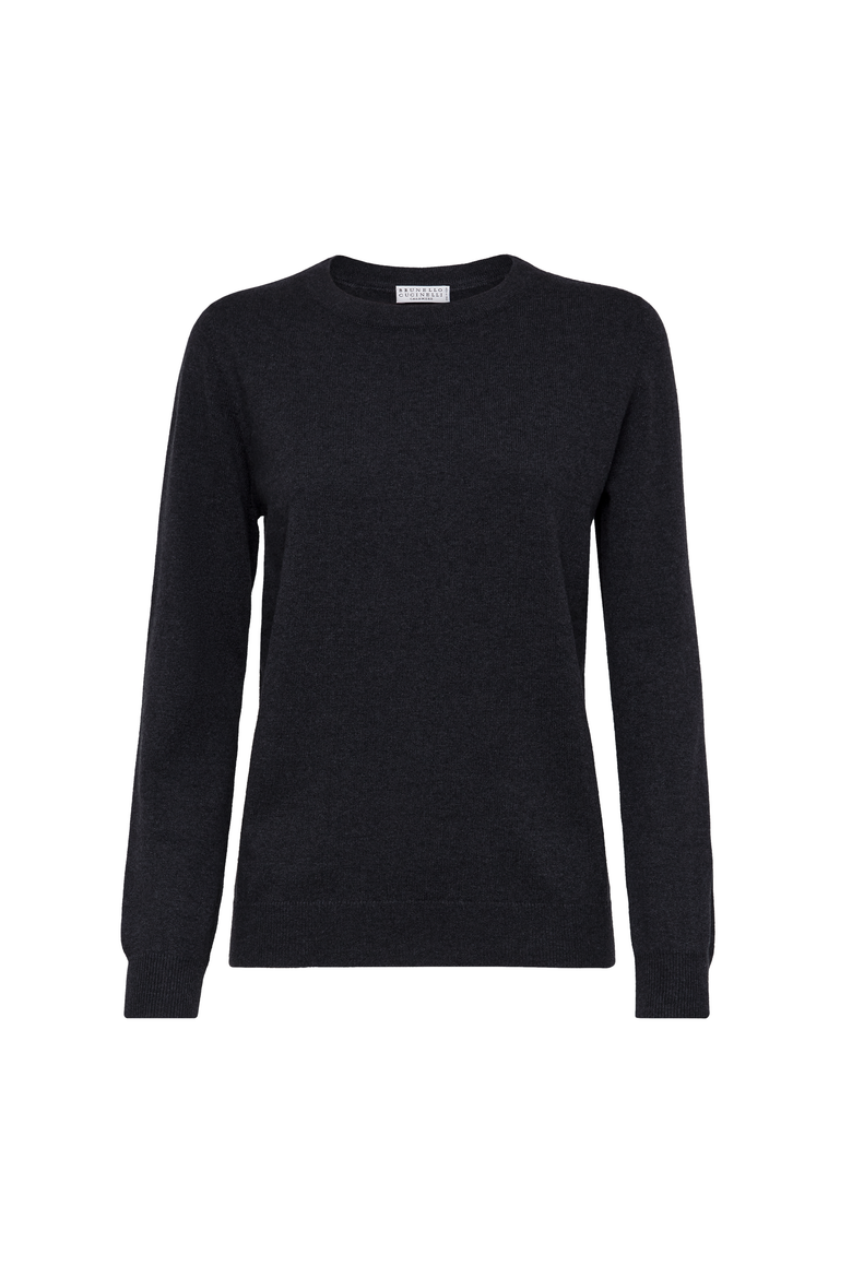 Cashmere sweater, Main, color, Lignite Grey
