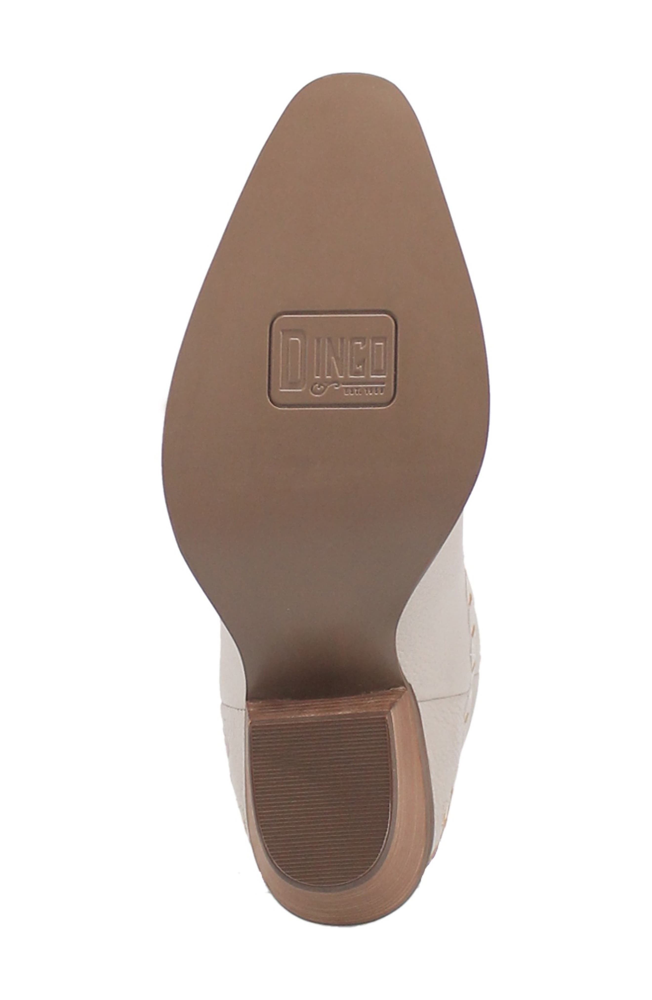 Dingo Full Bloom Western Boot, Alternate, color, White