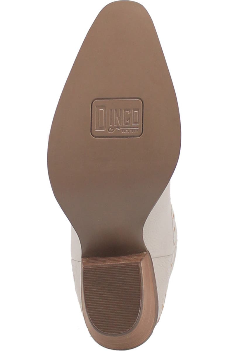 Dingo Full Bloom Western Boot, Alternate, color, White