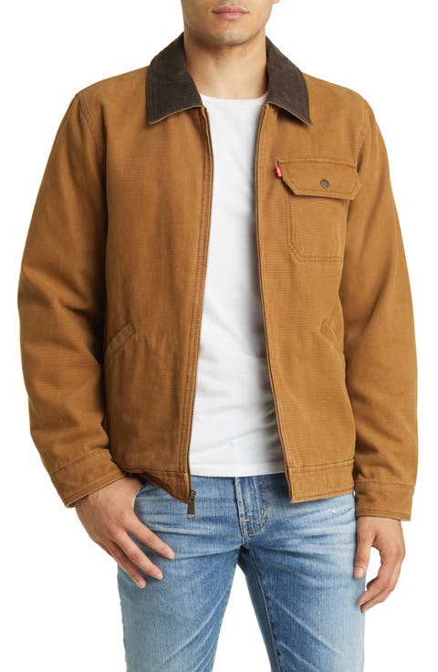 Corduroy Collar Workwear Jacket