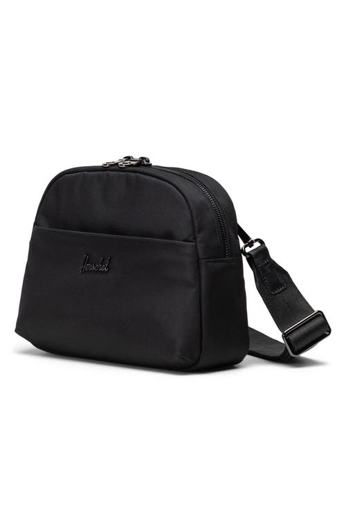 Herschel Supply Co . Thalia Recycled Polyester Crossbody Bag In Black