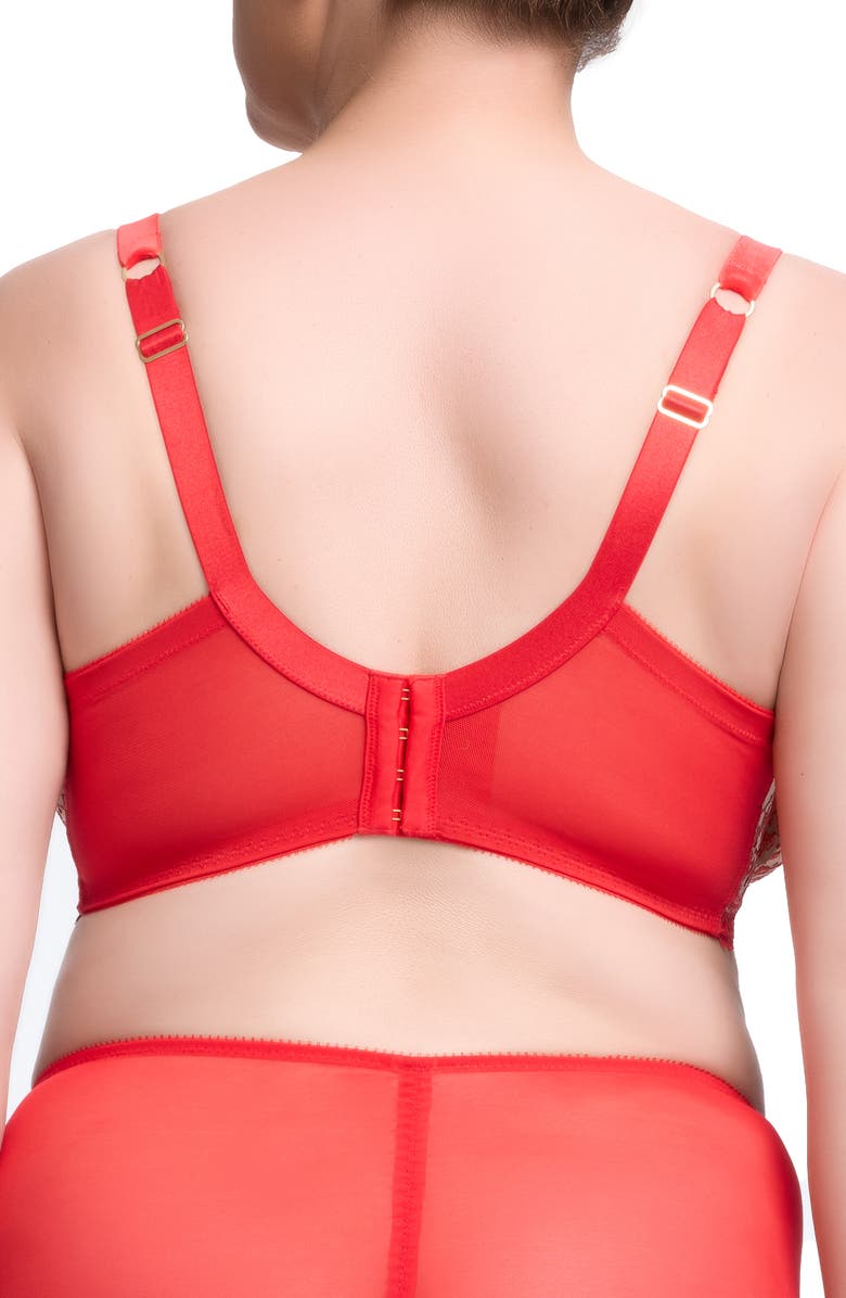 Dita Von Teese Nom de Plume Curve Underwire Bra, Alternate, color, Flame