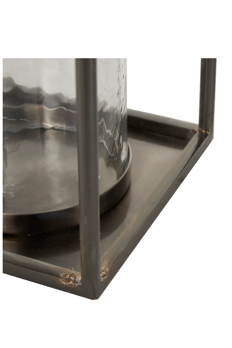 Metal Candle Lantern, Alternate, color, SILVER