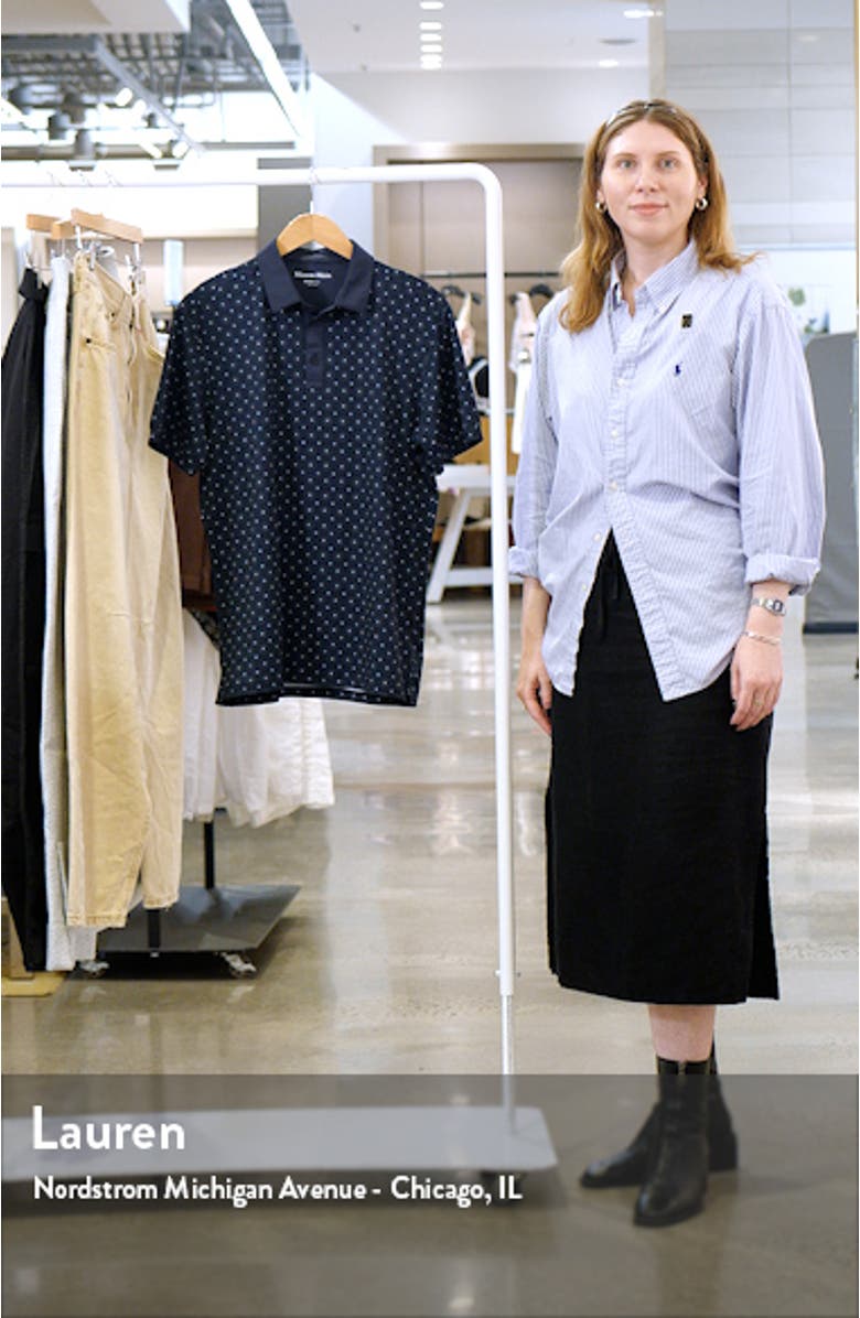 Versa Geo Print Performance Polo, sales video thumbnail