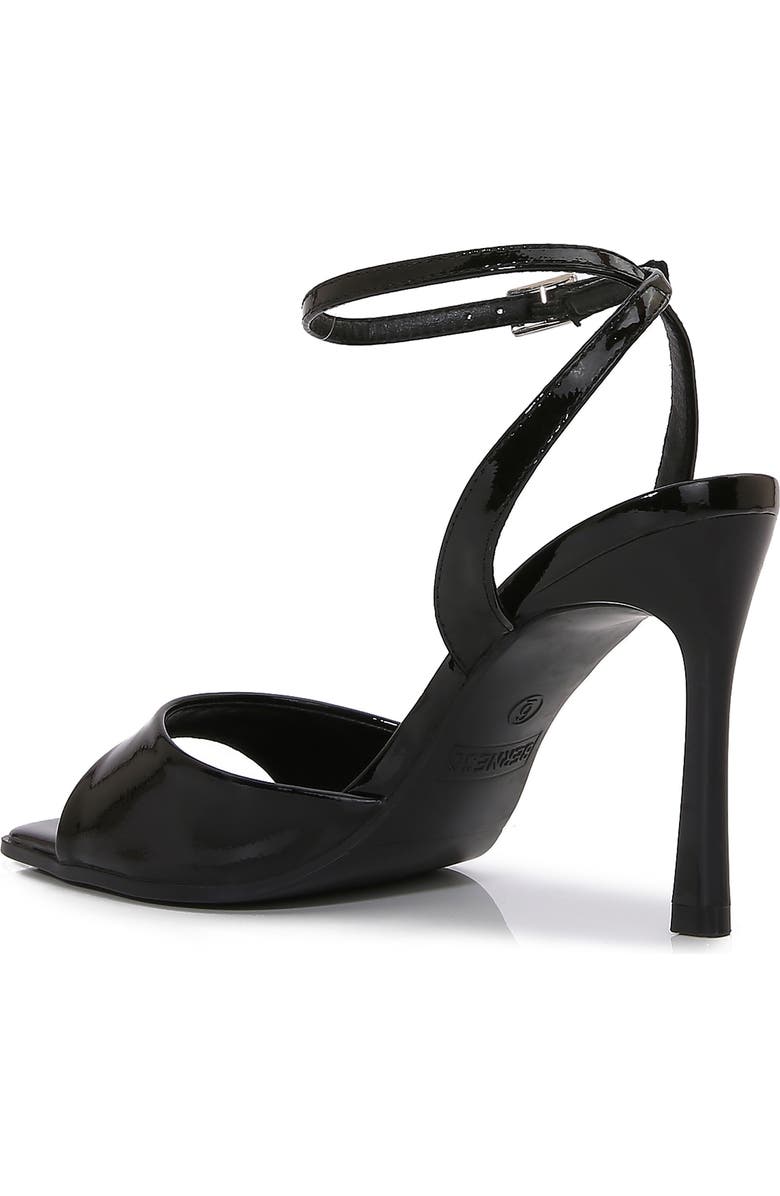 BERNESS Rhode Ankle Strap Stiletto Sandal, Alternate, color, Black