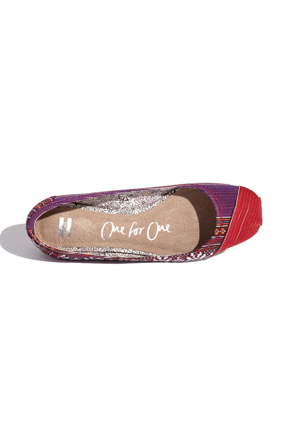 TOMS 'Lina' Ballet Flat, Alternate, color, 