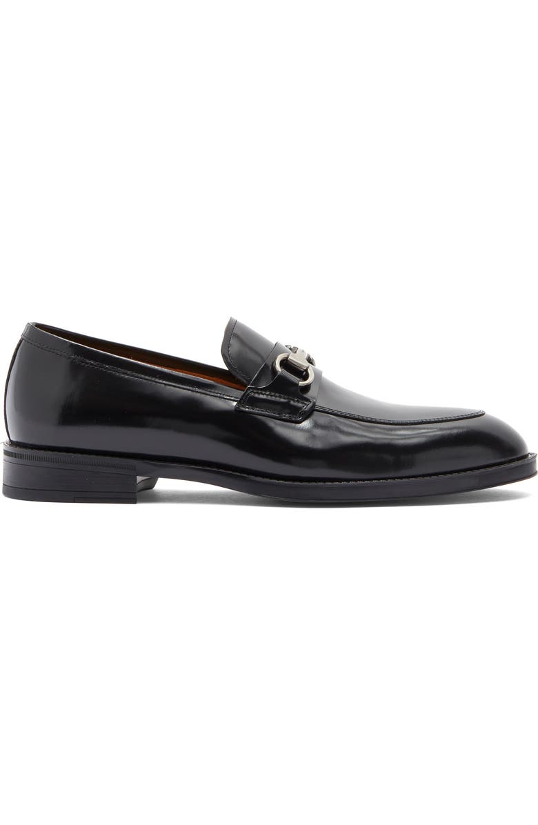 Magnanni Eddison Bit Loafer, Alternate, color, Crown Black