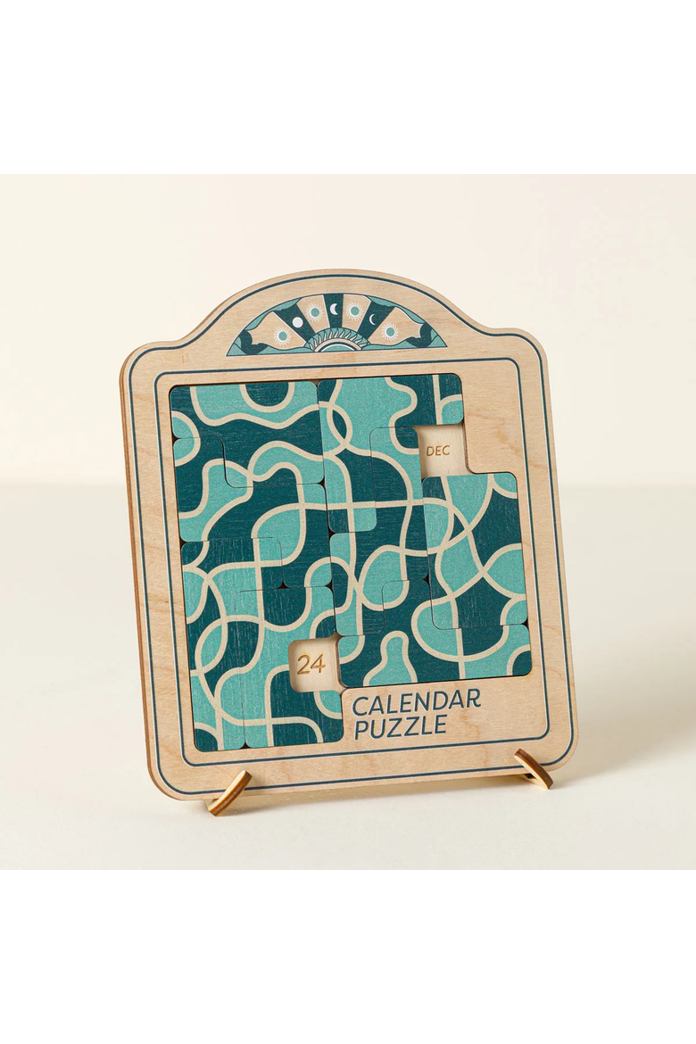 Daily Puzzle Challenge Perpetual Calendar, Alternate, color, Multi