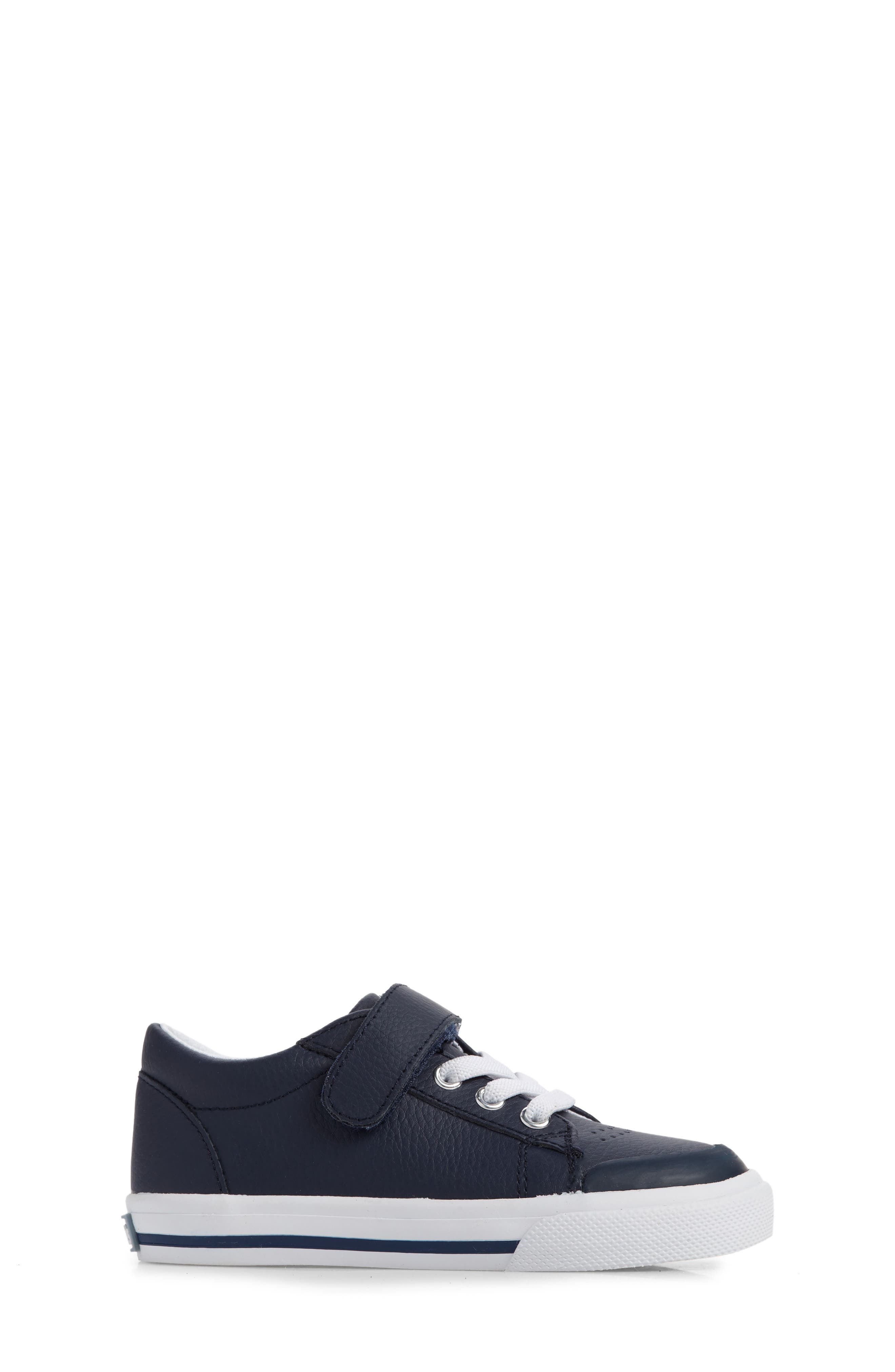 Reese Sneaker, Alternate, color, NAVY LEATHER