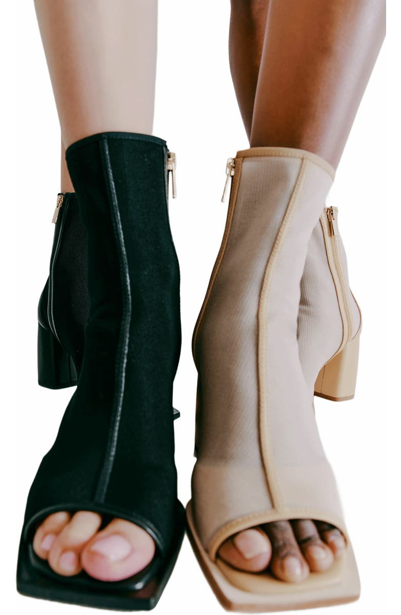 Daniella Shevel Onyx Bootie, Alternate, color, Black