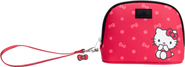 Impressions Vanity Hello Kitty Wristlet Pouch - Faux Saffiano Leather, Polka Dot