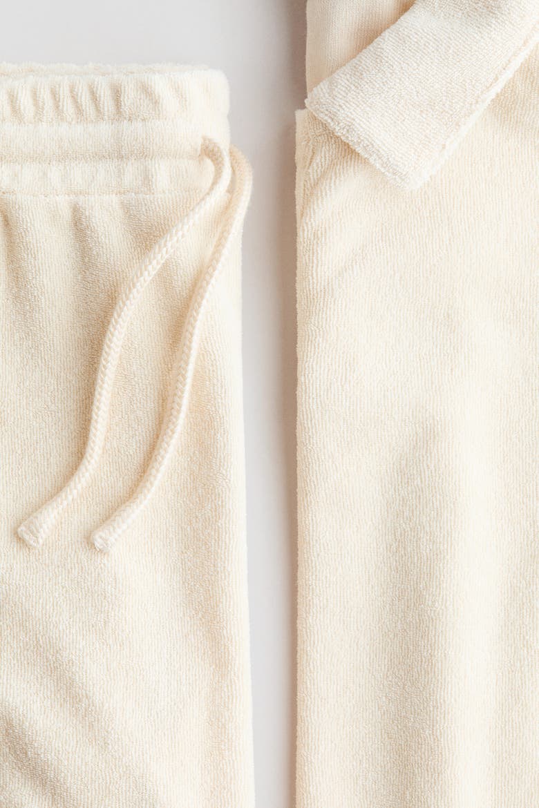 2-piece Velour Set, Alternate, color, Light beige