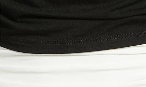 Artless Forever Strata Layered Top In Black