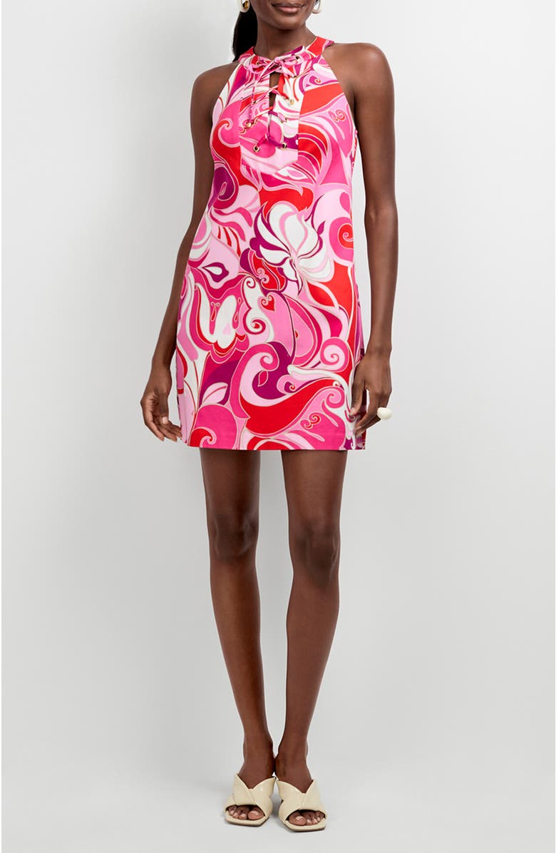 Trina Turk Cappuccia Dress, Alternate, color, Multi