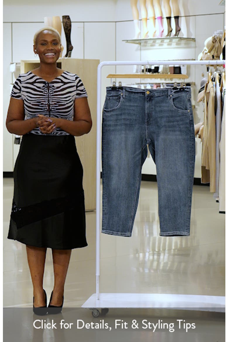 Kit High Waist Crop Baggy Jeans video