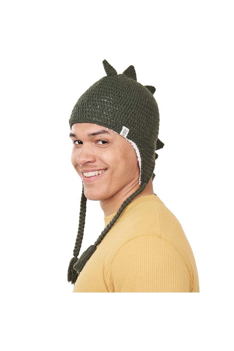 DinoTail Hat, Alternate, color, Black