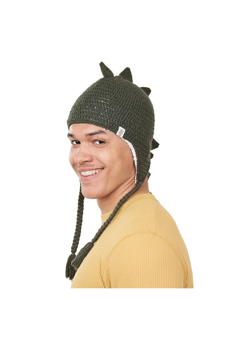 Nirvanna Designs DinoTail Hat, Alternate, color, Black