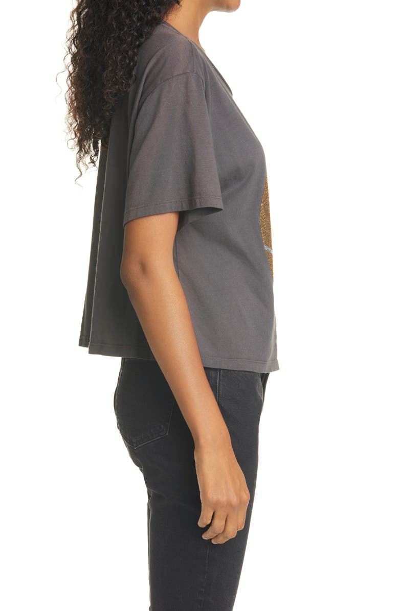 Le Superbe Keep Smiling Graphic T-Shirt, Alternate, color, Washed Black