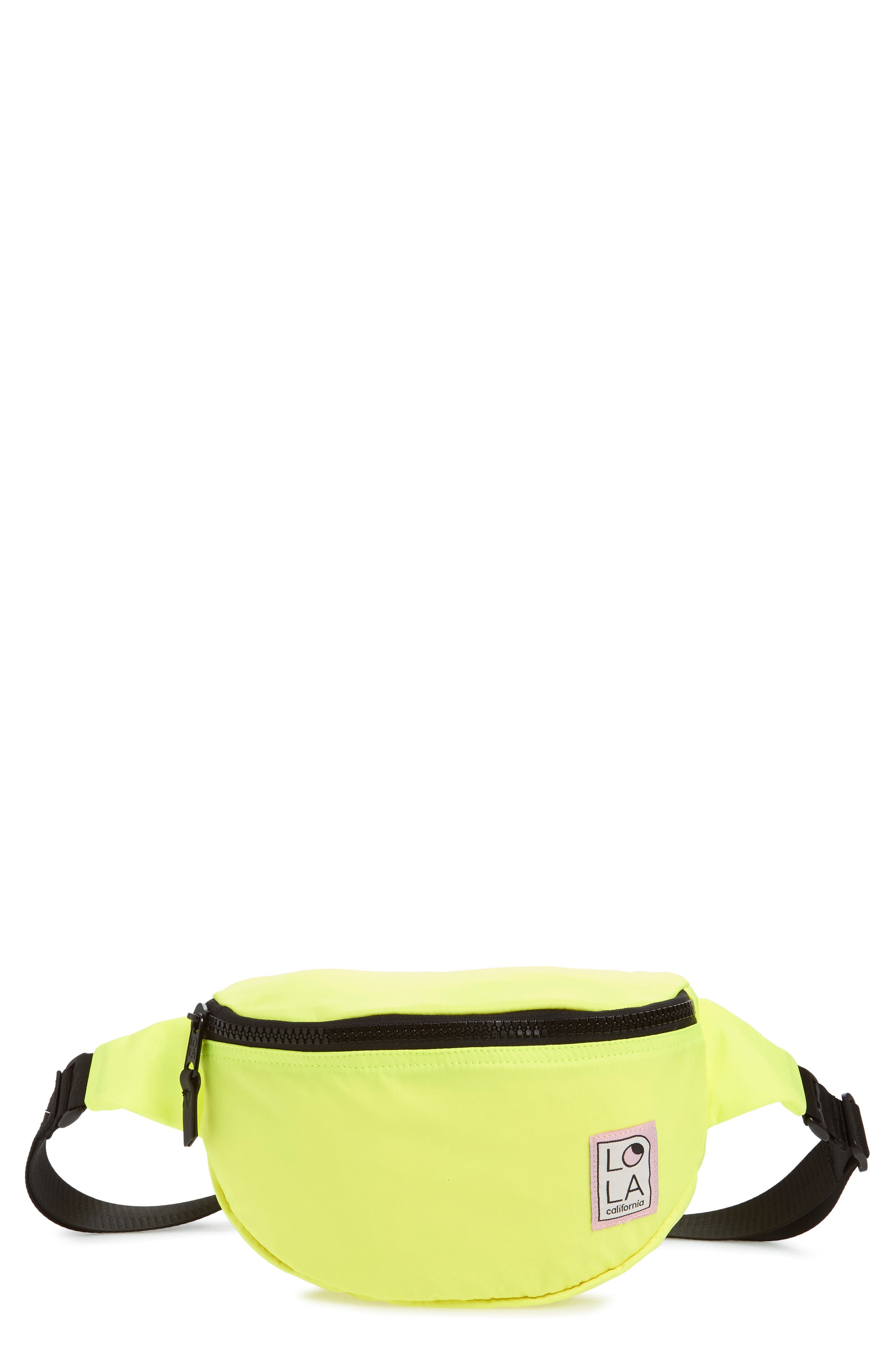 Moonbeam Large Belt Bag, Main, color, FLUORESCENT
