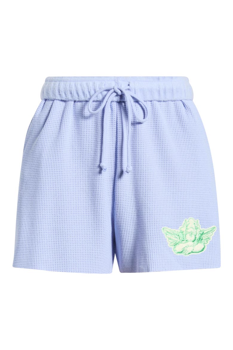 Razzle Dazzle V4 Waffle Knit Shorts, Alternate, color, LILAC