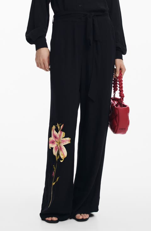 Lirio Floral Print Wide Leg Jumpsuit