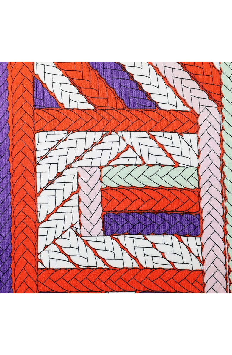 Youzey The Marlowe Scarf, Alternate, color, Orange/Purple