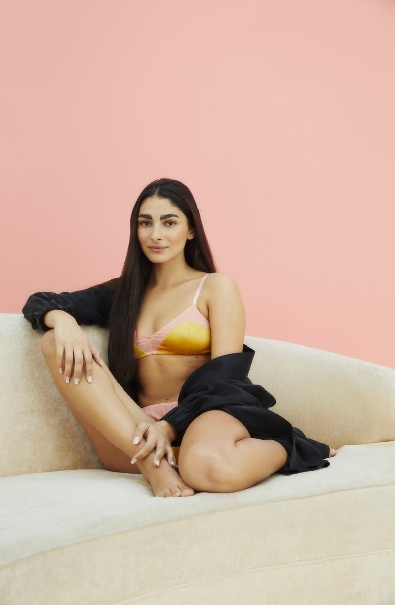 Lunya Washable Silk Robe, Alternate, color, 