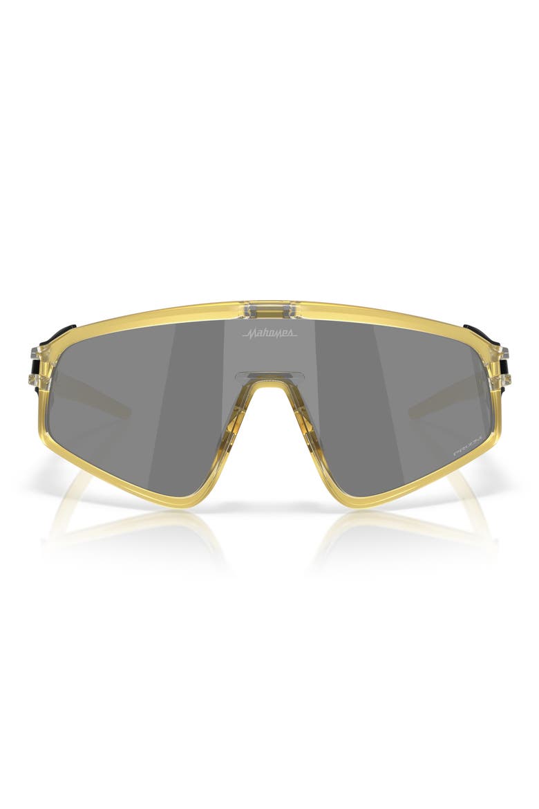x Patrick Mahomes II Latch™ Panel 35mm Small Prizm™ Rectangular Shield Sunglasses, Alternate, color, BLACK GOLD