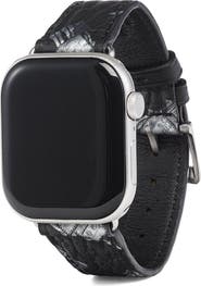 MCM 42-49mm Apple Watch Band in Rabot Rabot Visetos