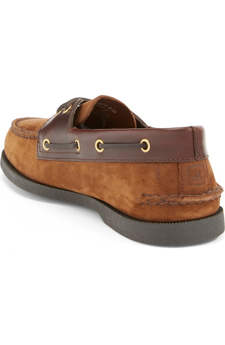 Sperry Authentic Original Boat Shoe, Alternate, color, Brown/ Brown