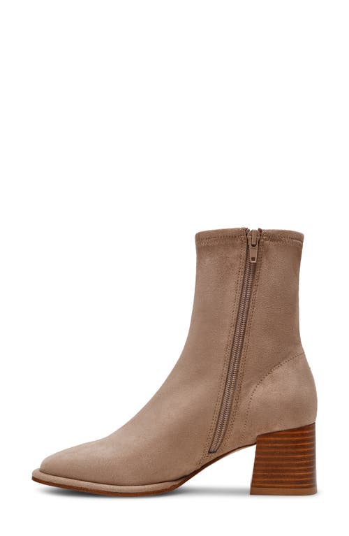Steve Madden Pammy Block Heel Bootie In Brown