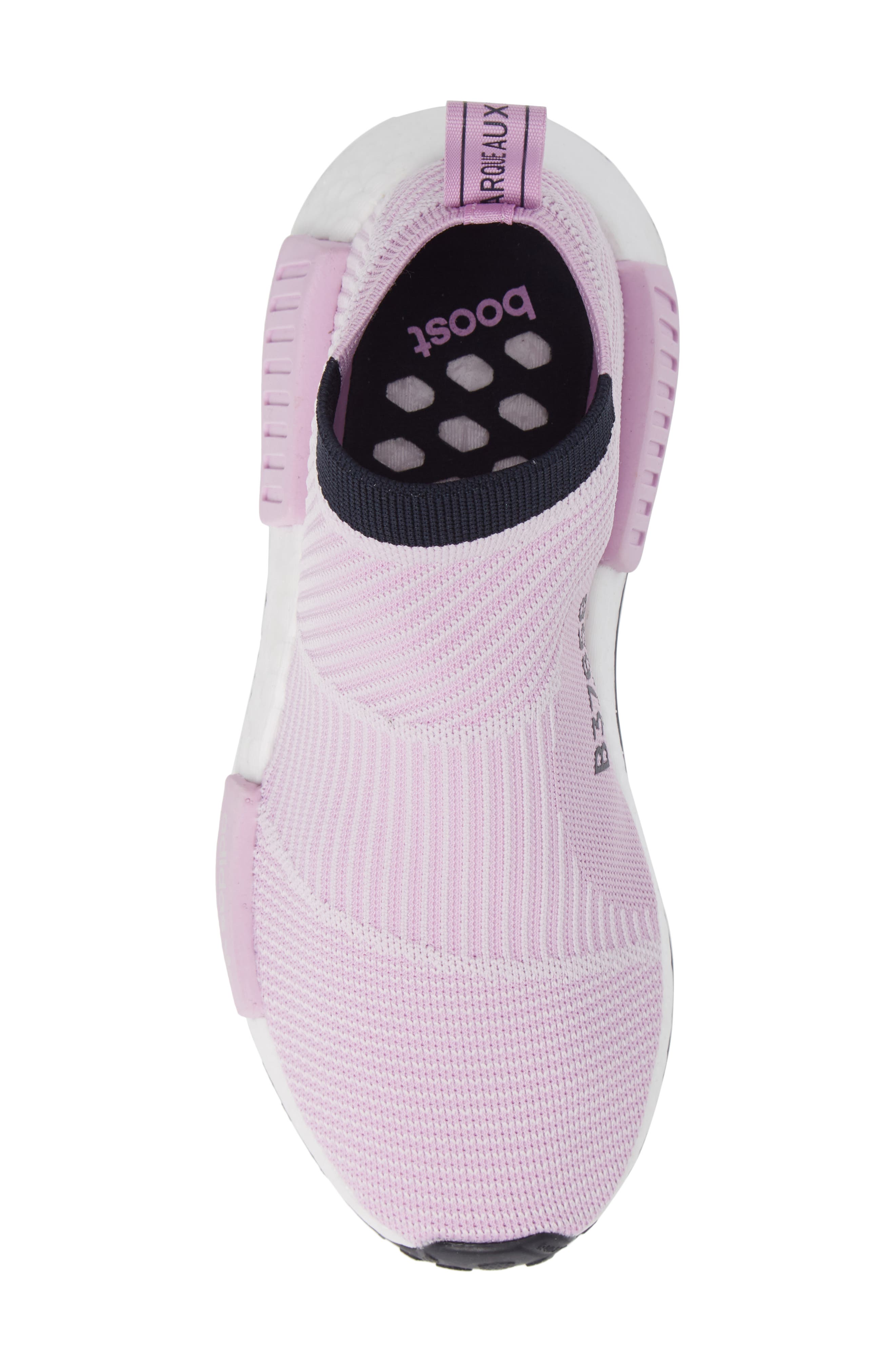 NMD_CS1 Primeknit Sneaker, Alternate, color, CLEAR LILAC/ LEGEND INK