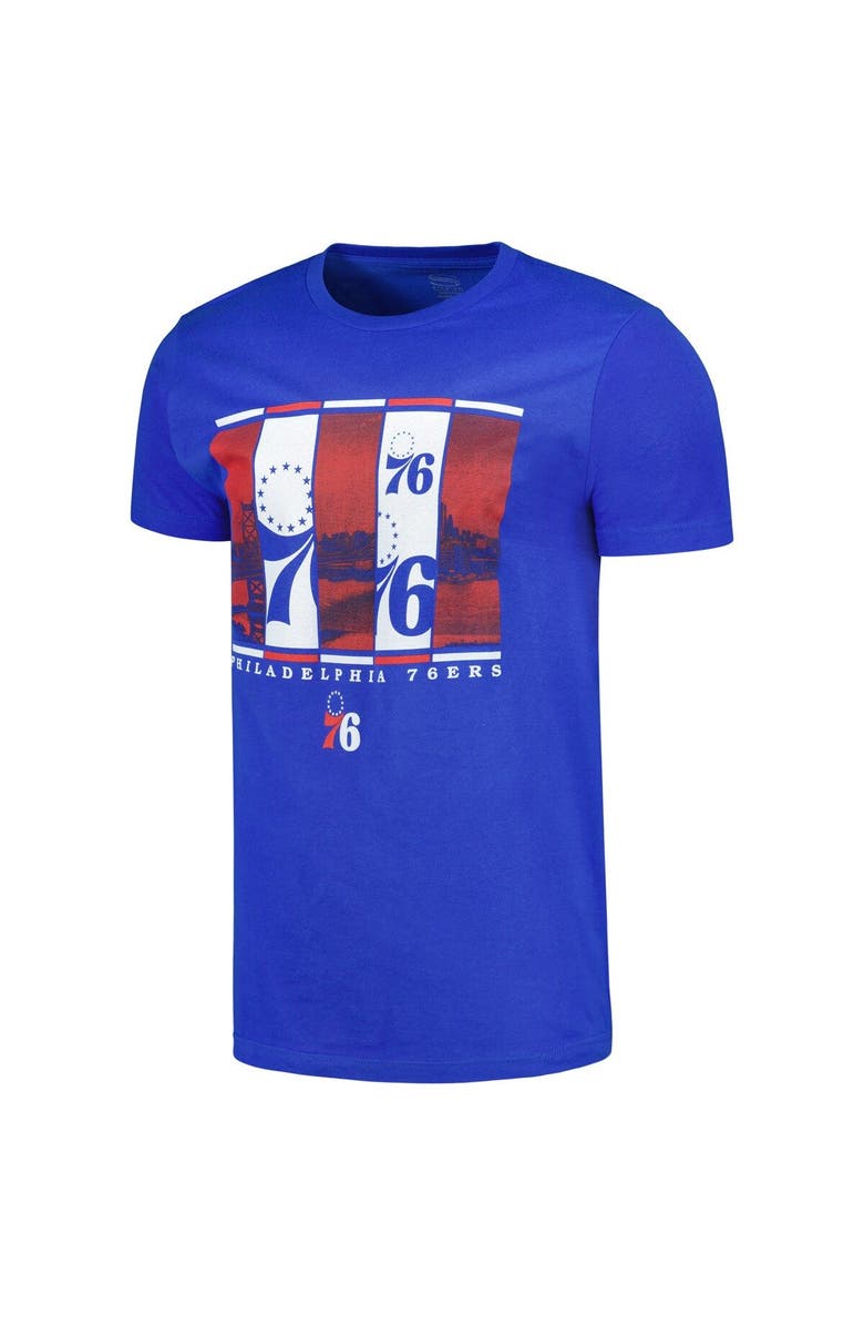 Stadium Essentials Men's Stadium Essentials Royal Philadelphia 76ers City Skyline T-Shirt, Alternate, color, Royal