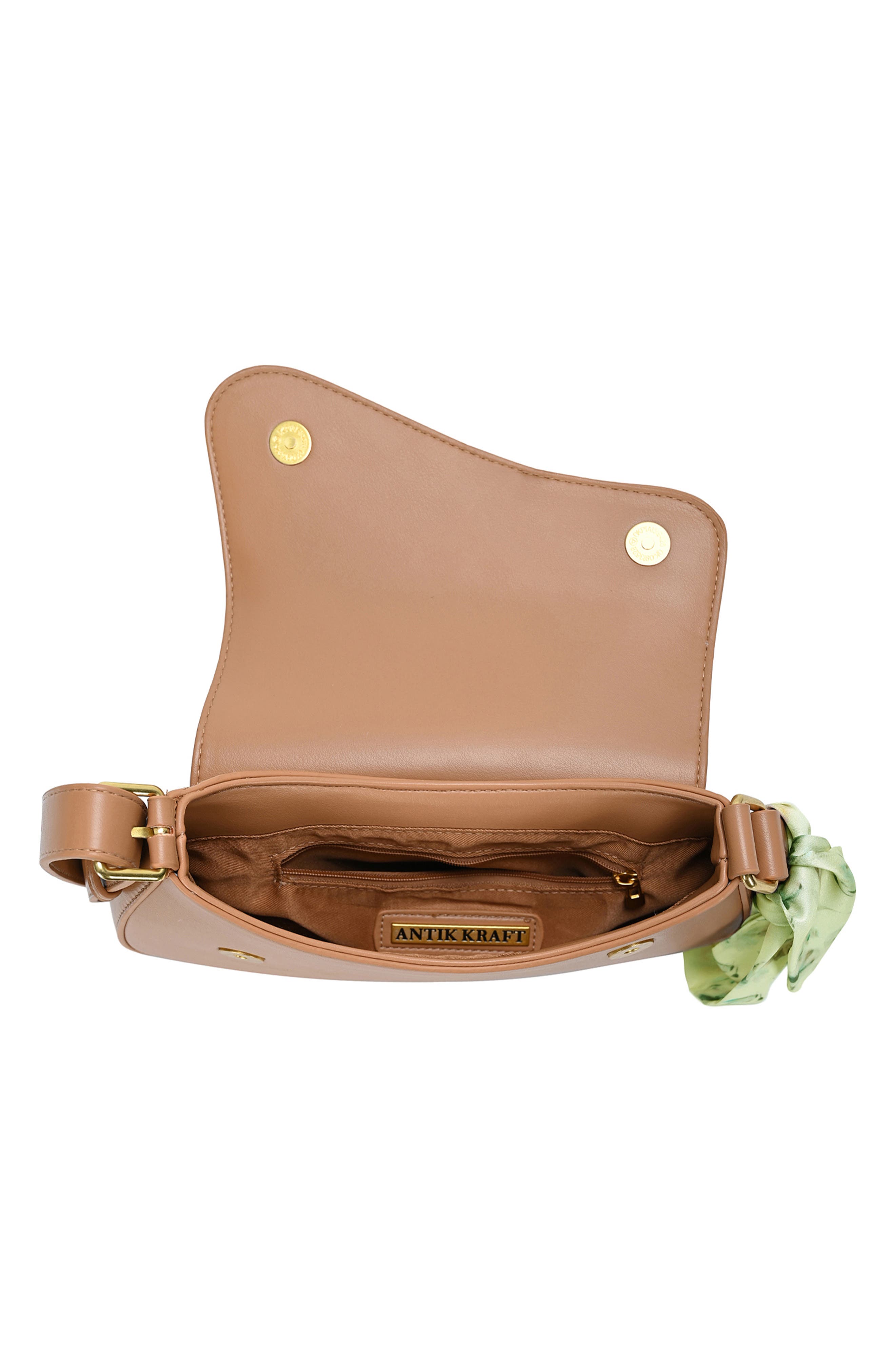 Asymmetrical Flap Faux Leather Shoulder Bag, Alternate, color, CAMEL