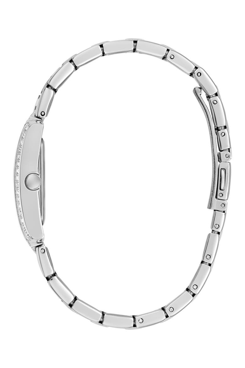 Bonnet Tank Bracelet Watch, 23mm, Alternate, color, SILVER