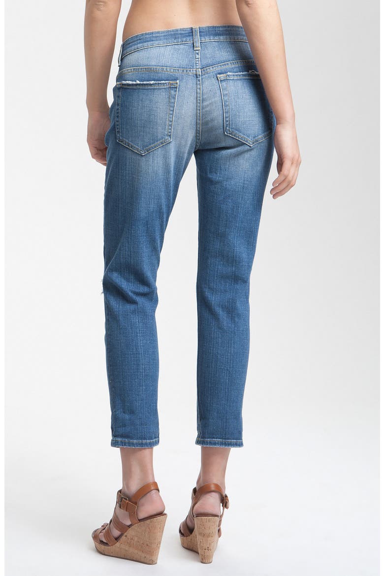 'Easy Fit' Destroyed Crop Jeans, Alternate, color, PENELOPE