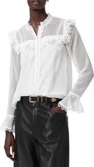 AllSaints Ciara Ruffle Shirt
