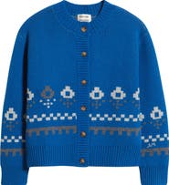 Damson Madder Romily Wool Cardigan