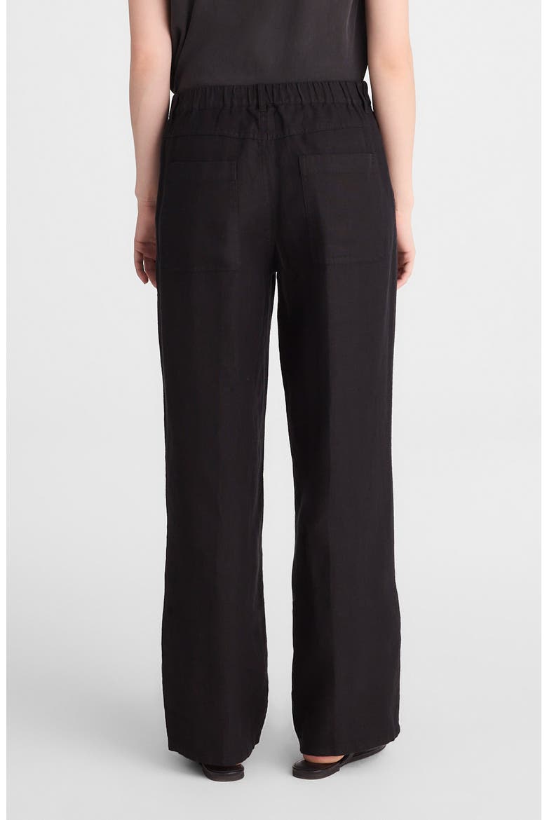 Zoe Relaxed Straight Leg Linen Pants (Women) | Nordstrom