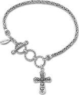 SAMUEL B. Balinese Design Charm Bracelet