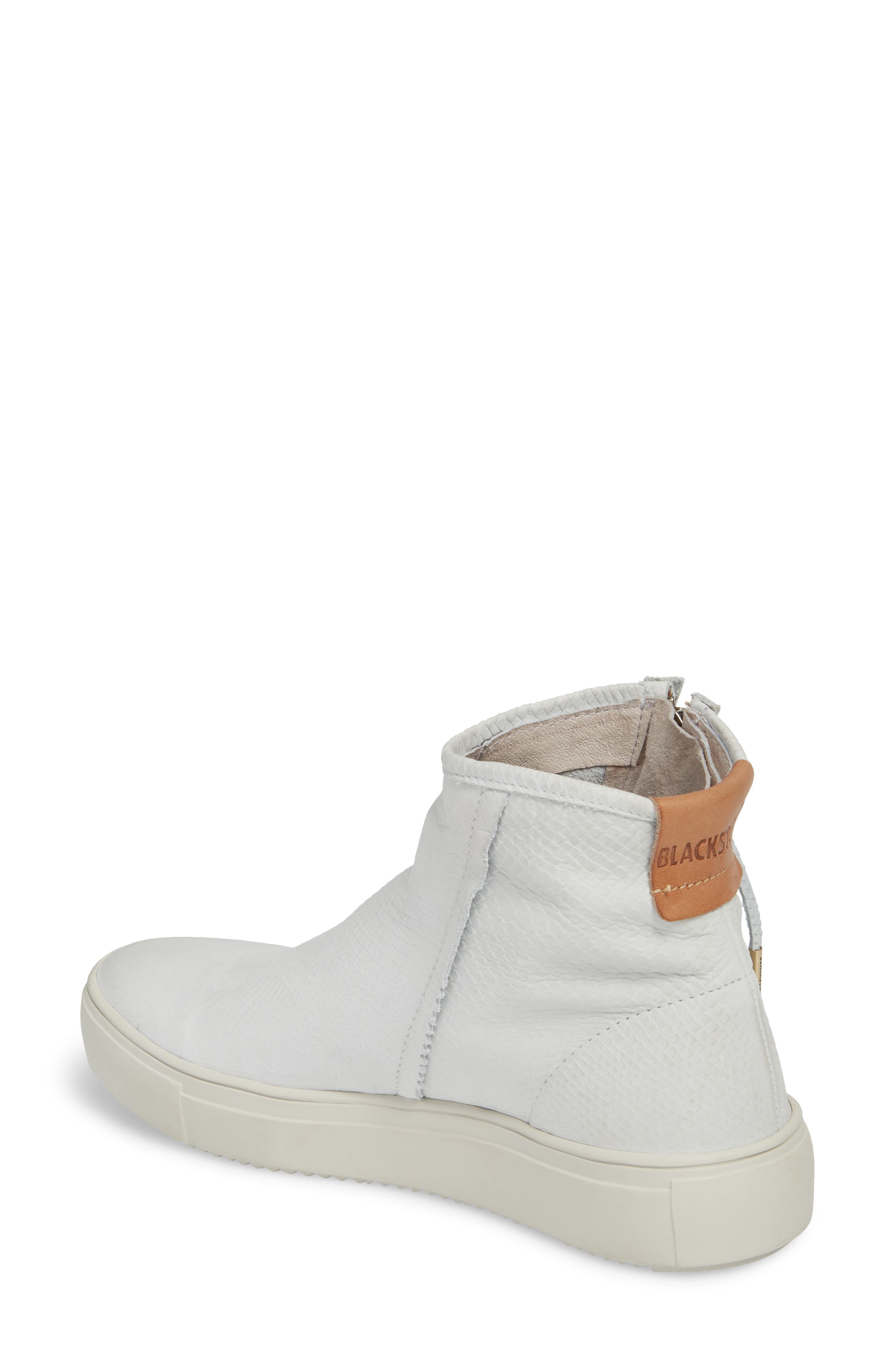 PL92 Zip Bootie, Alternate, color, WHITE LEATHER