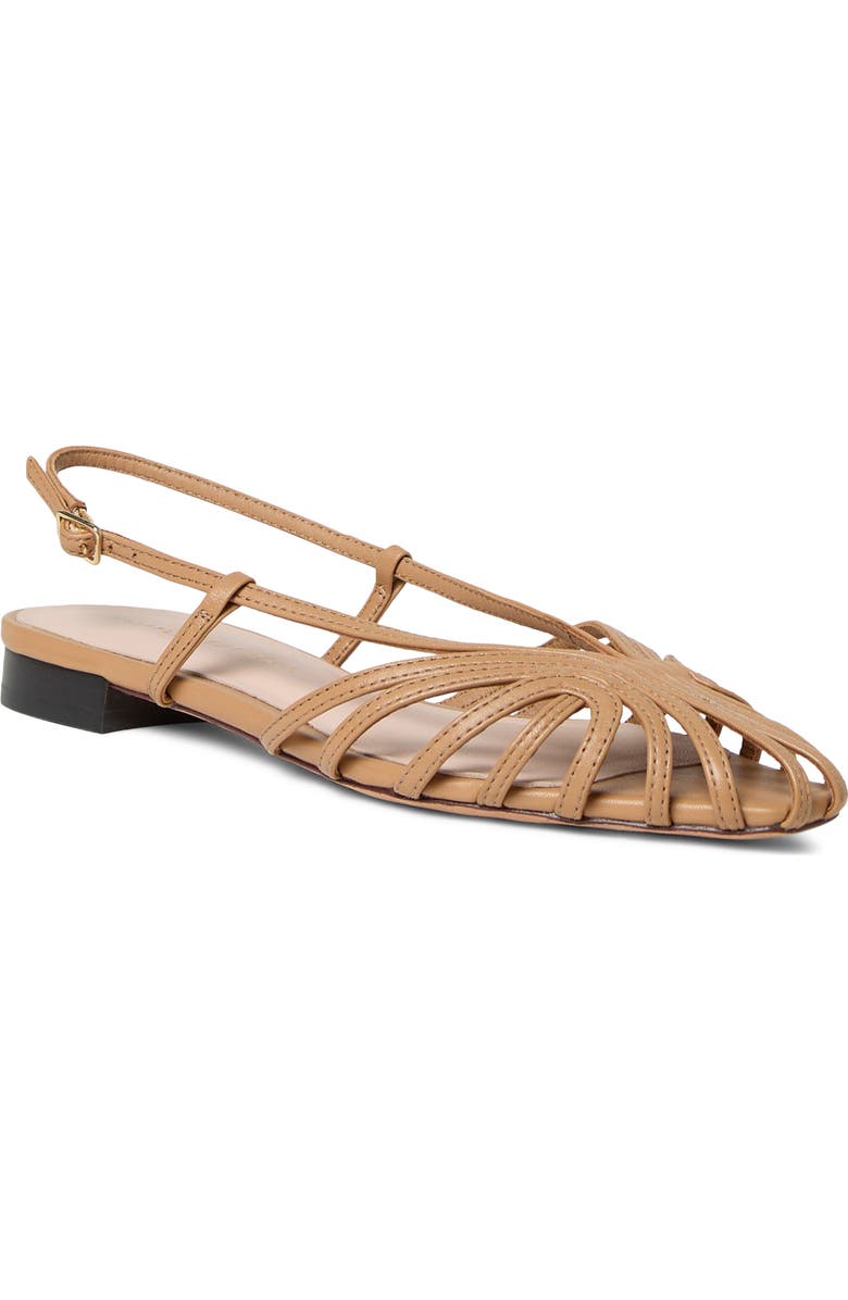 Loeffler Randall Devon Lattice Slingback Sandal, Main, color, Dune